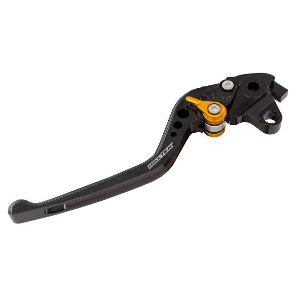 biketek Biketek adjustable cnc clutch lever long  - black / gold adjuster - #c57